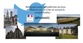Ouverture du compte Twitter des services de l'Etat en Loir-et-Cher