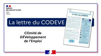 Publication de la lettre du COmité pour le DEVeloppement de l'Emploi (Codeve) du 1er semestre 2022