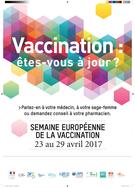 Semaine européenne de la vaccination du 23 au 29 avril 2017