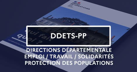 DDCSPP - COHESION SOCIALE - PROTECTION DES POPULATIONS - LOIR ET CHER