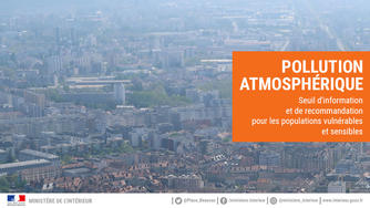 COMMUNIQUÉ | Épisode de pollution atmosphérique par particules fines